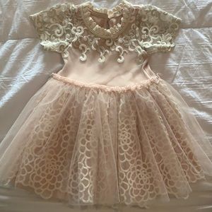 Mae Li Rose 3t embroidered lace dress